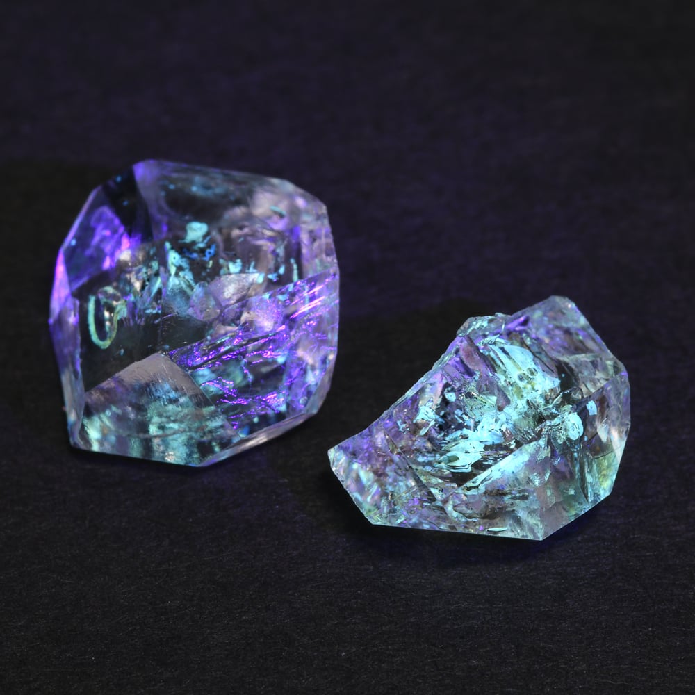 オイルインクォーツ( 2pc) パキスタン産 5.956ct #JWA2354 | EBiS GEM