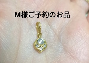 K22YG   ポルキダイヤモンドペンダントトップ