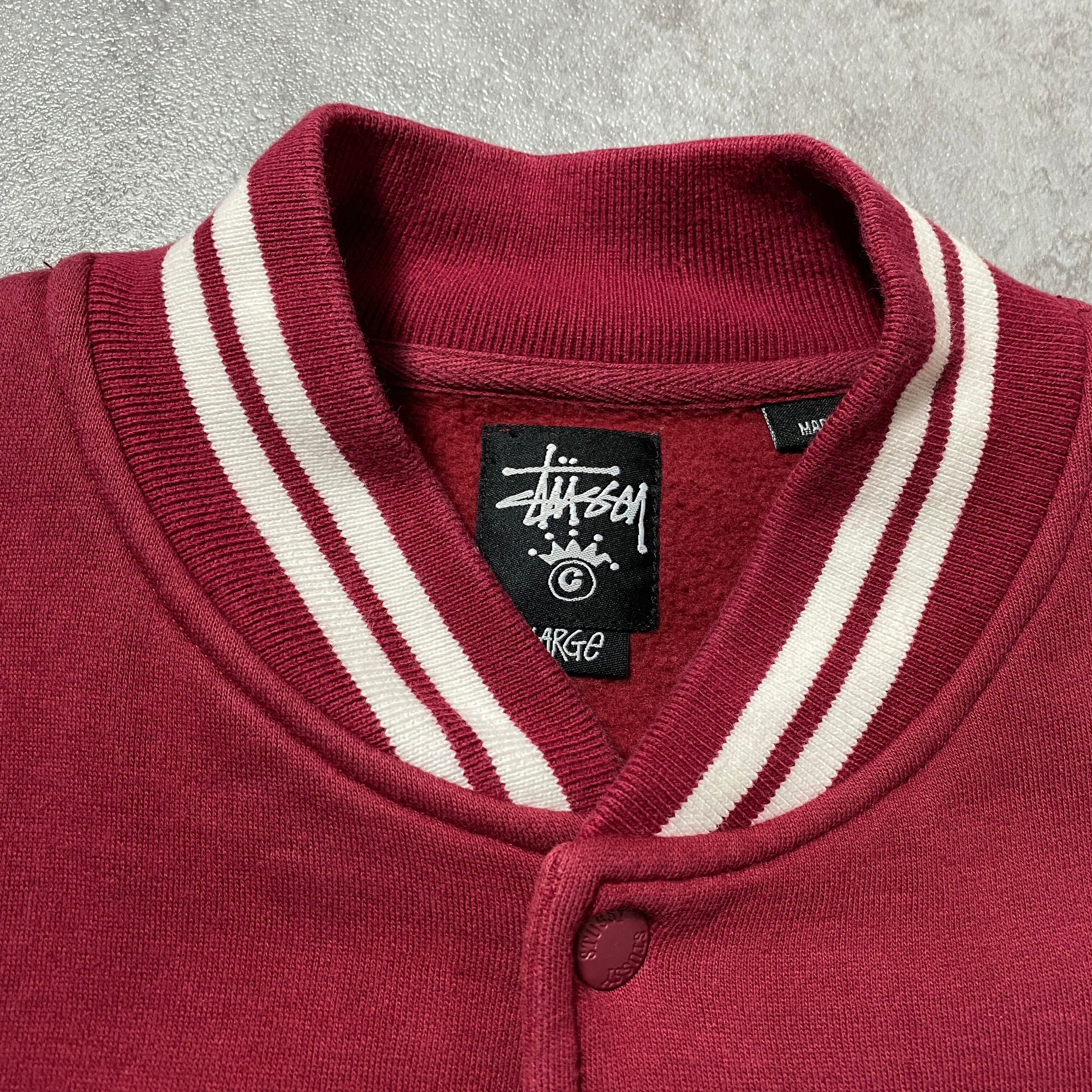 stussy ステューシー アーチロゴ 裏起毛 グレー スウェット トレーナー