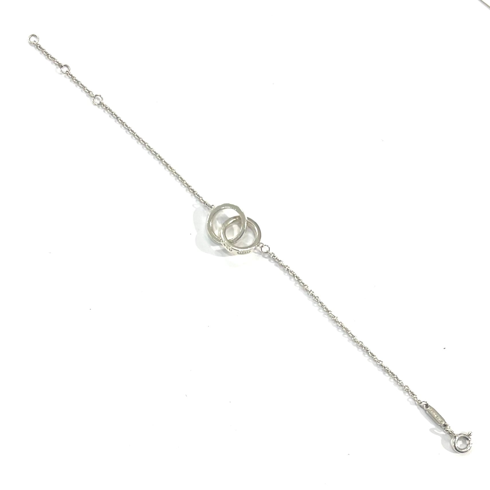 TIFFANY & Co.】 2754 ティファニー インターロッキング ダブルリング