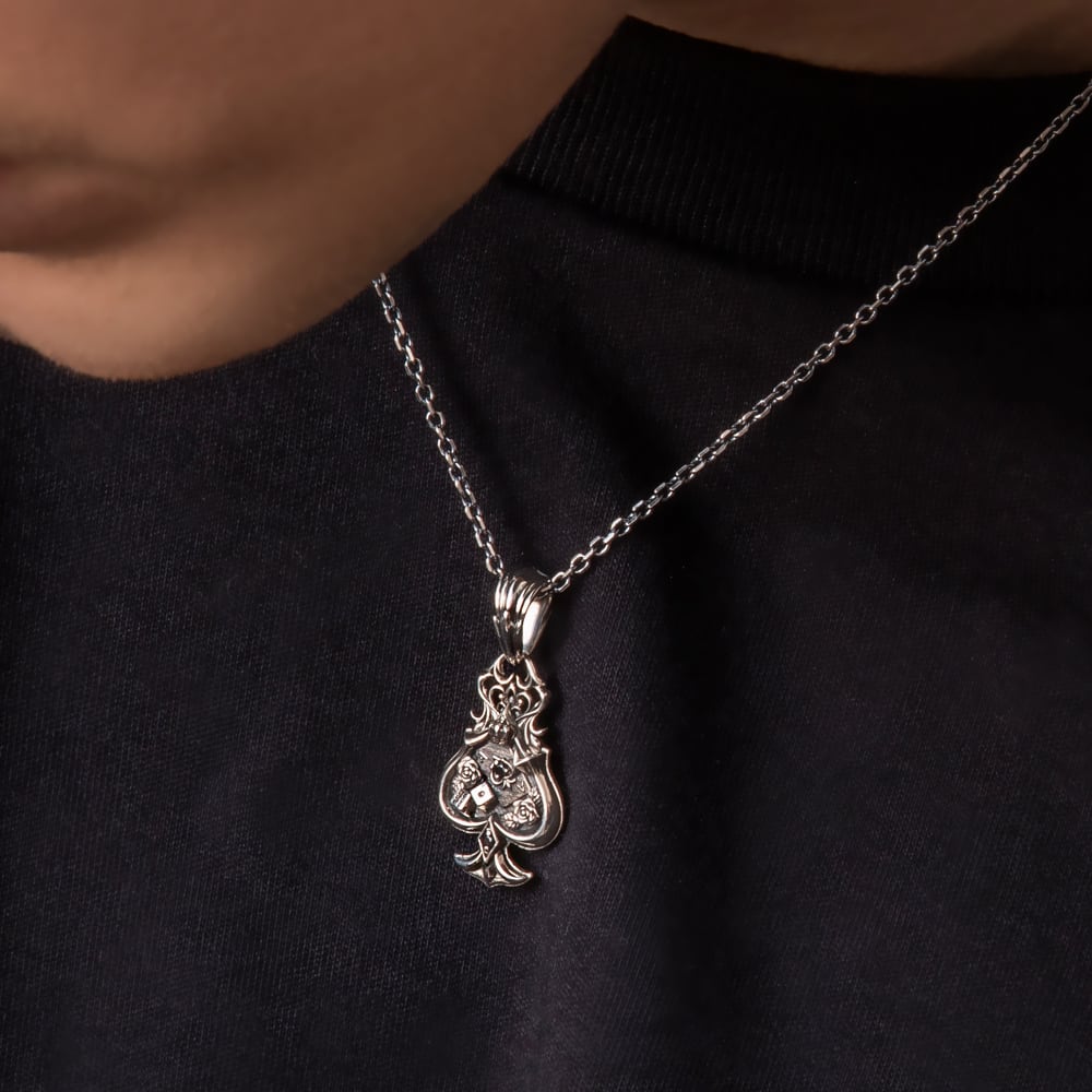 スペードペンダント 片耳用 AKP0134 Spade pendant シルバー