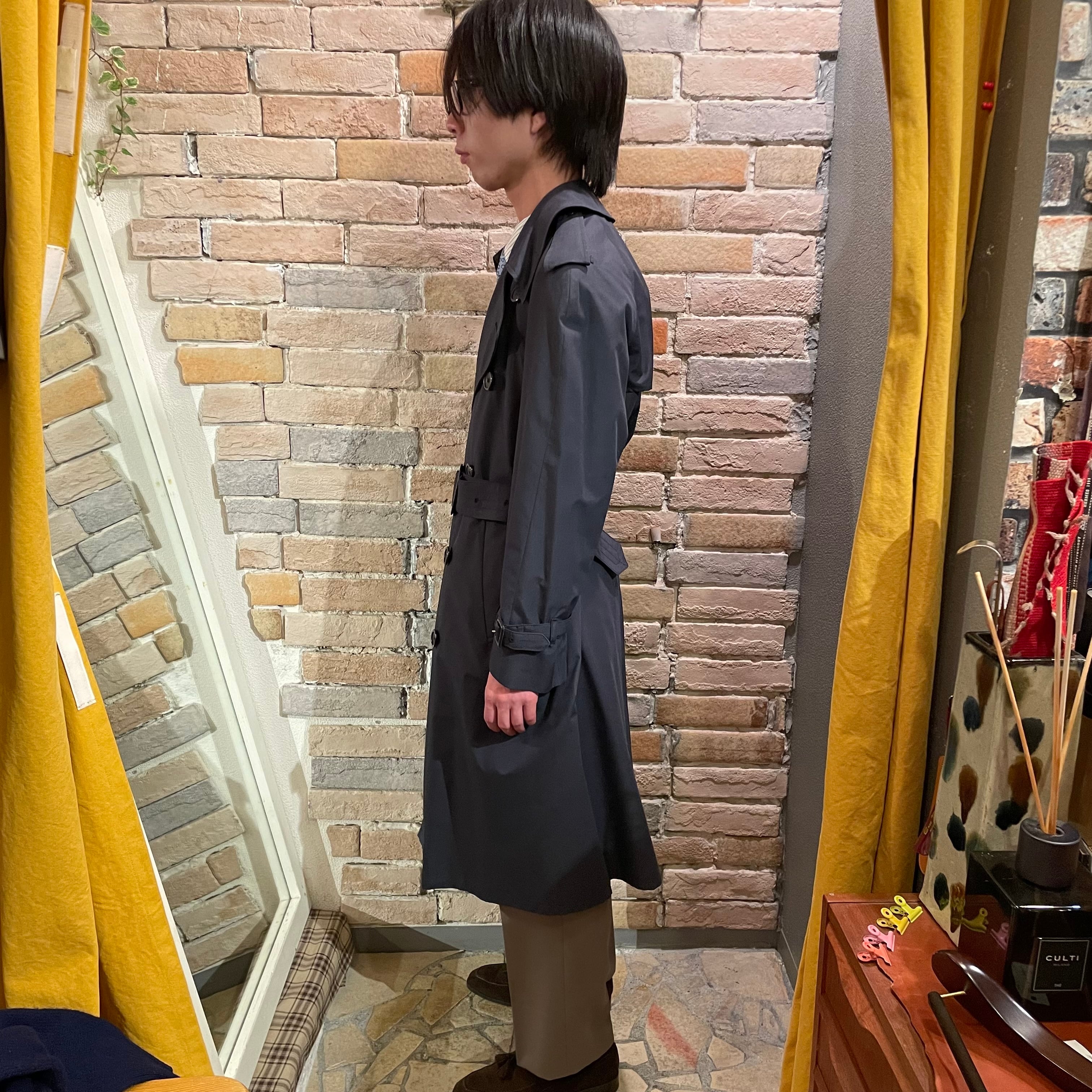 Aquascutum UK32 イングランド製 Deadstock スプリングトレンチコート