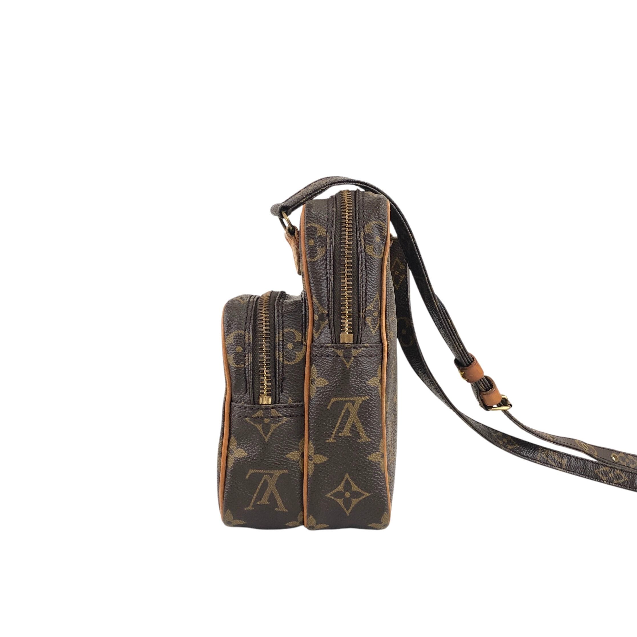 LOUIS VUITTON ルイヴィトン モノグラム ショルダーバッグ ブラウン
