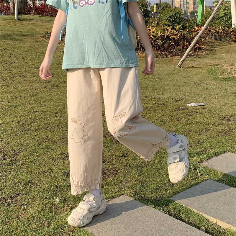 プリントパンツ クロップドワイドレッグオータム 大人ガーリー スウィート キュート カジュアル 秋物 ショーツ ブルマー ワイドパンツ 萌量不足98016741918