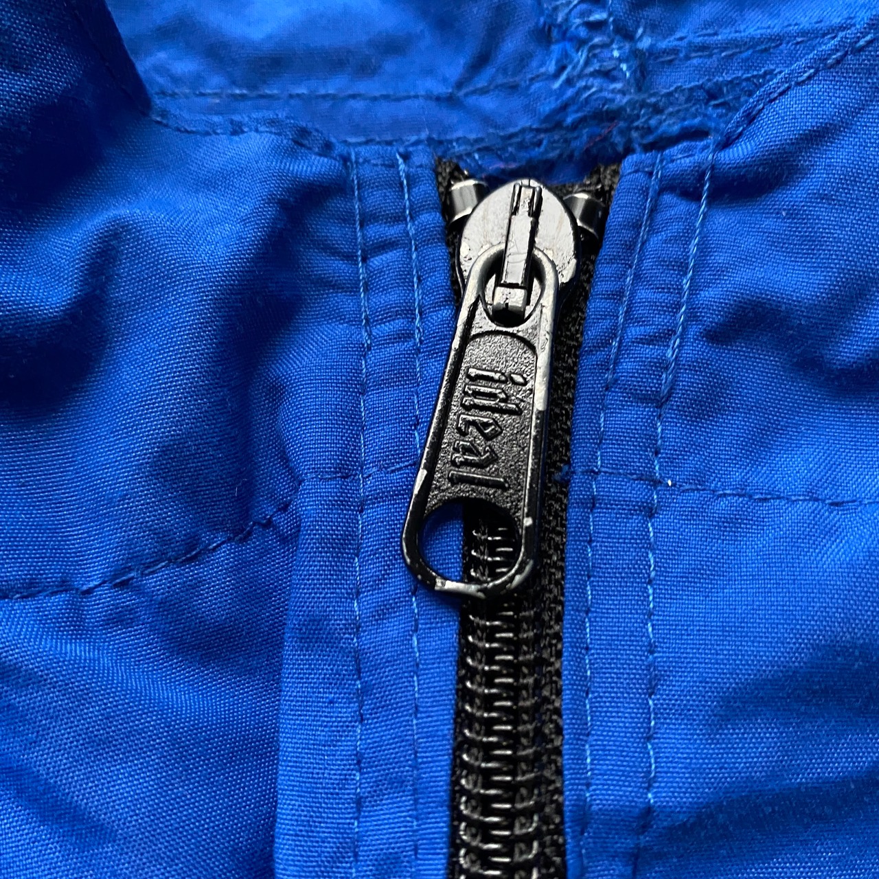 80年代 USA製 SPORTSMASTER ワンポイントロゴ ナイロンパーカー メンズ 
