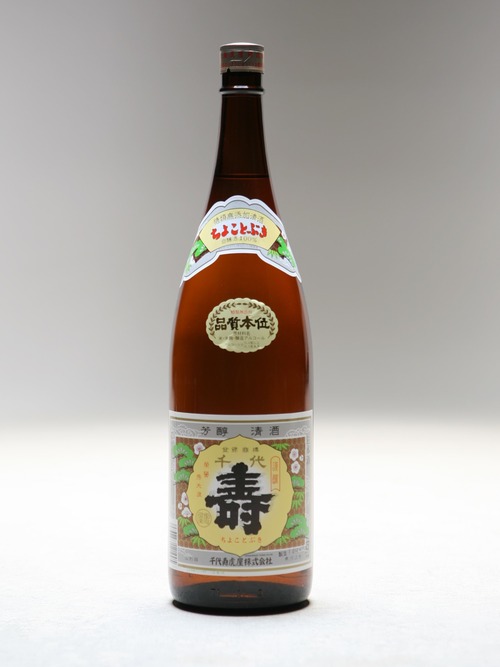 糖類無添加　千代寿　1800ml