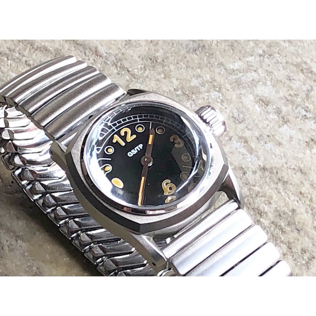 再入荷 GS/TP(ジーエスティーピー)『FRIED EGG』Black Dial Quartz