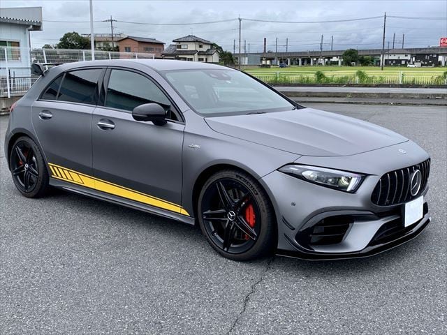 ベンツ A45S AMG TURBO W177 グロスブラック エンブレム 8aefaff652b2cbff4ac8dd33a72ae8