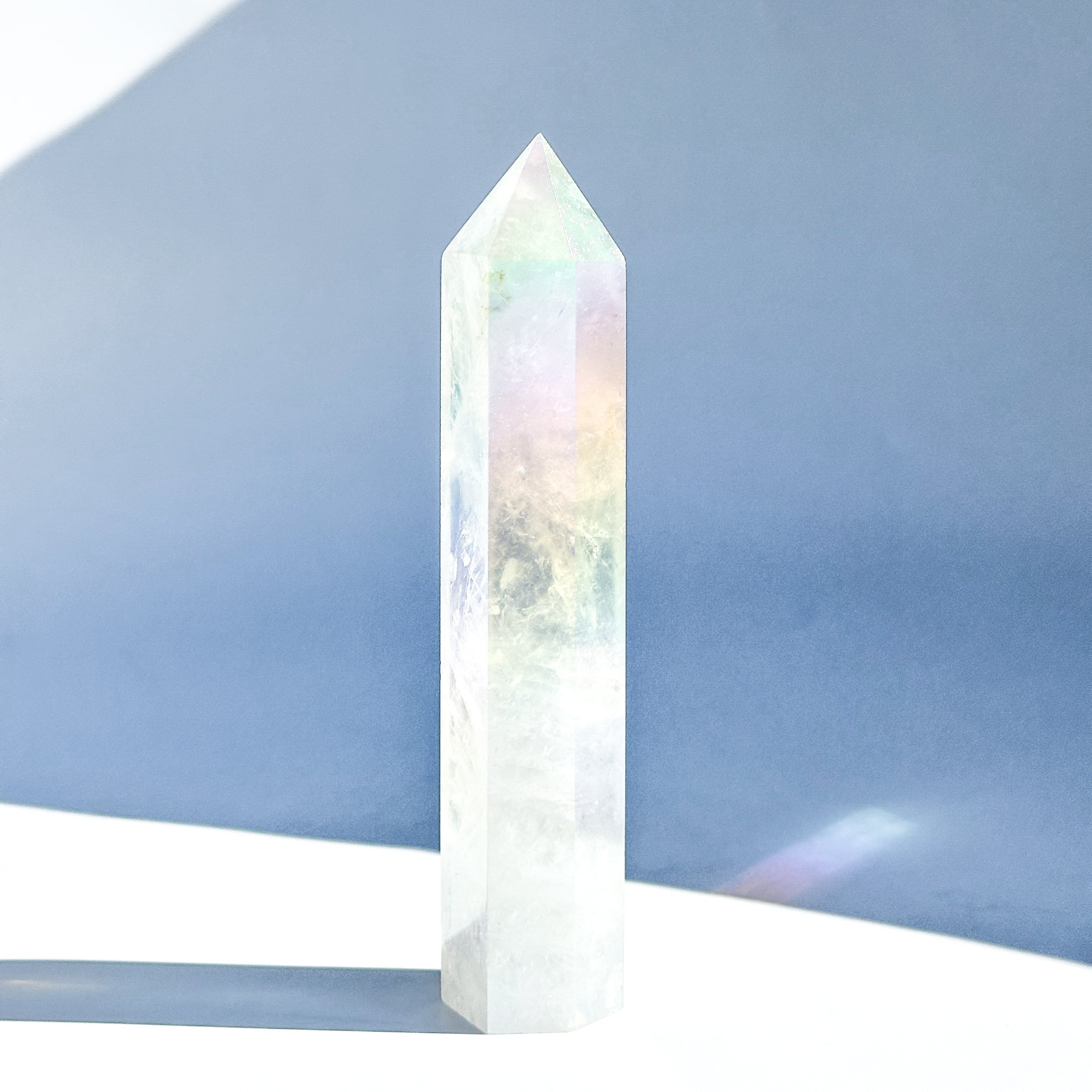 Big◎エンジェルオーラクォーツ タワー01◇ Angel Aura Quartz ◇天然石・鉱物・パワーストーン・インテリア