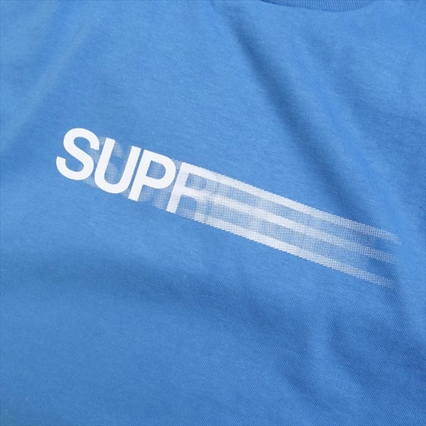 SUPREME Motion Logo Tee Tシャツ Mサイズ Blue