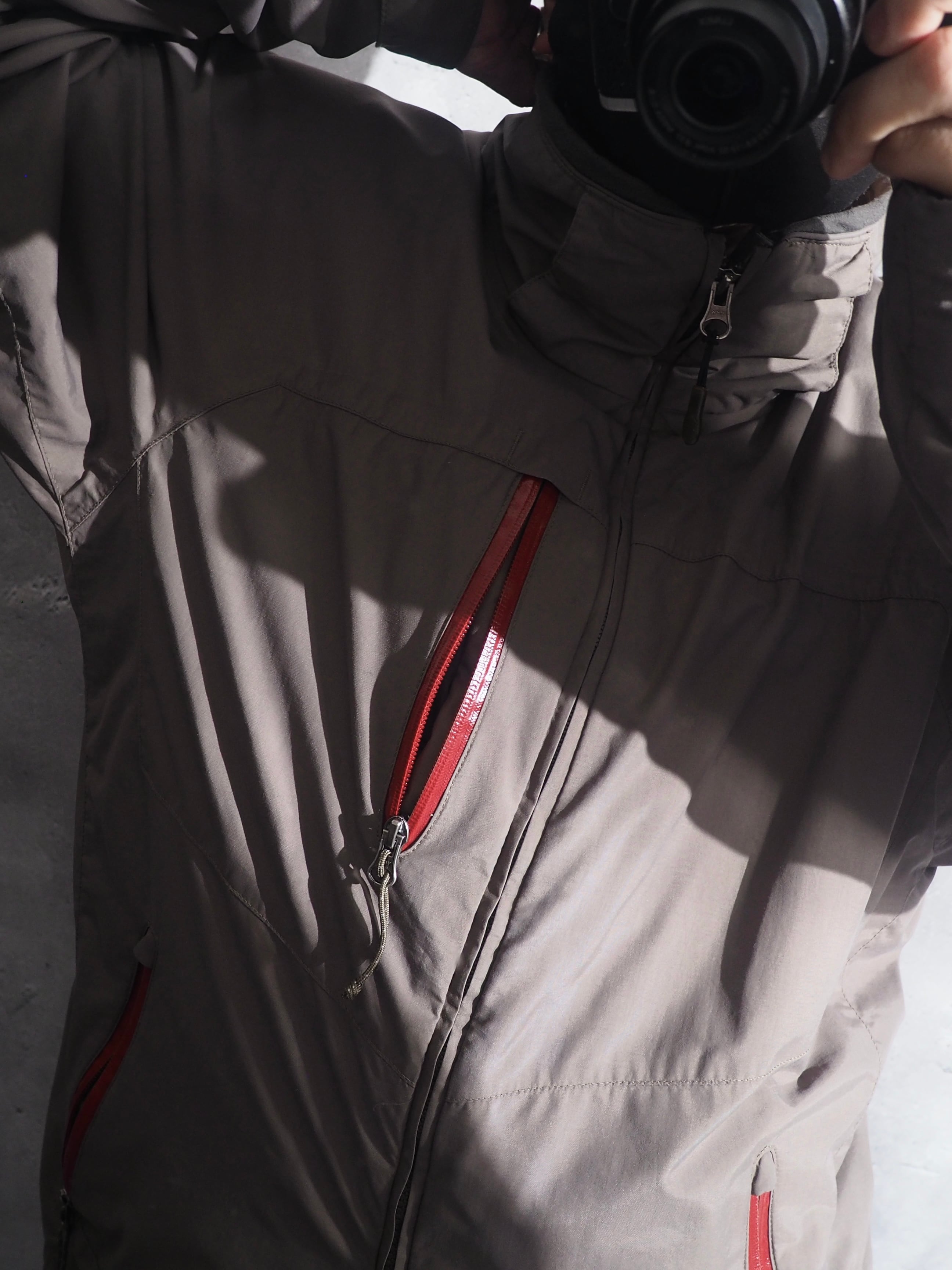 " Columbia Omni - Tech " High neck Full zip nylon jacket