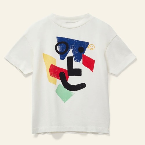 【Wynken】【WK18J11】Amazed Face Tee