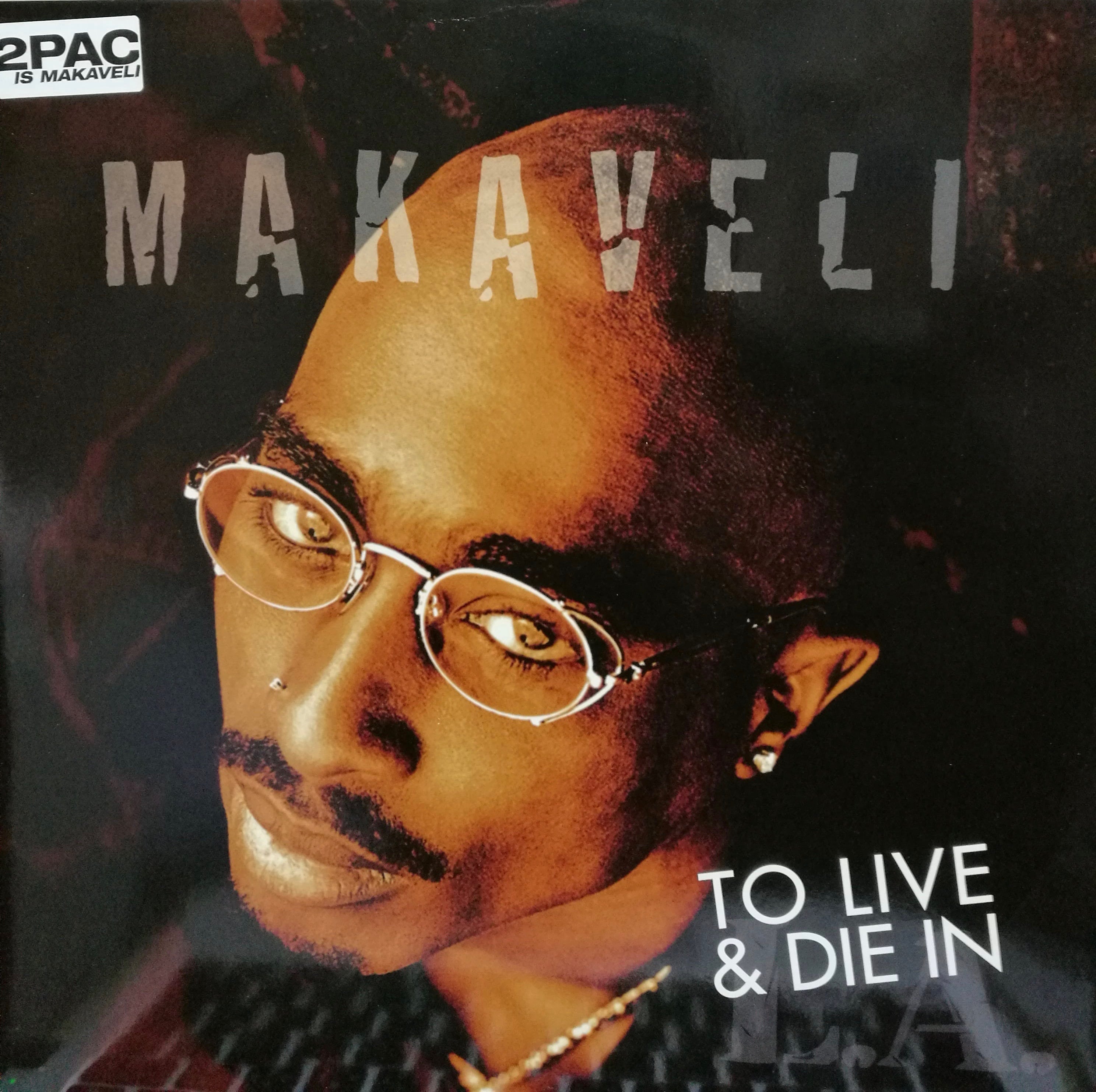 12inch】Makaveli (2 PAC) To Live  Die In COMPACT DISCO ASIA