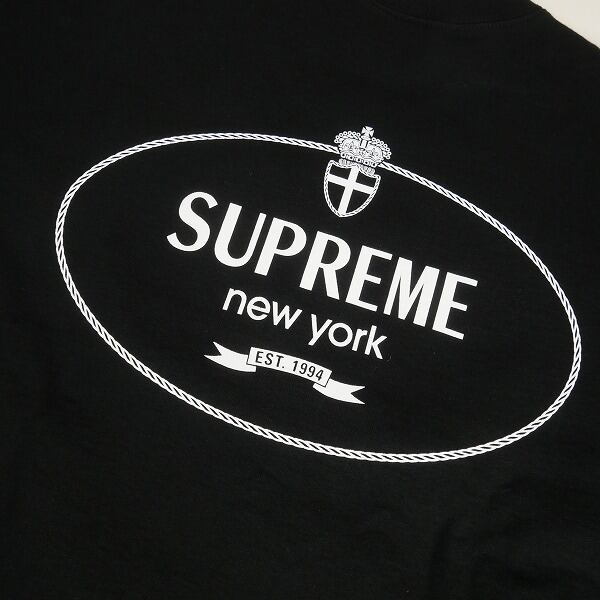 Size【L】 SUPREME シュプリーム 24AW Crest Crewneck Black Size【L】 SUPREME シュプリーム 24AW Crest Crewneck Black