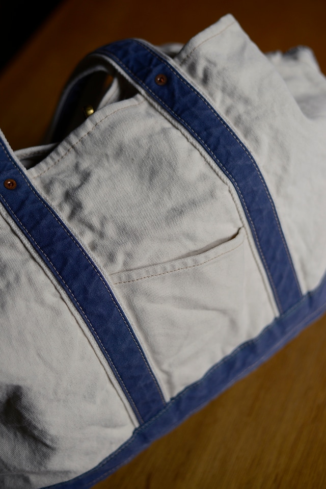 NICENESS / L.LESH SHOULDER TOTE BAG - CANVAS