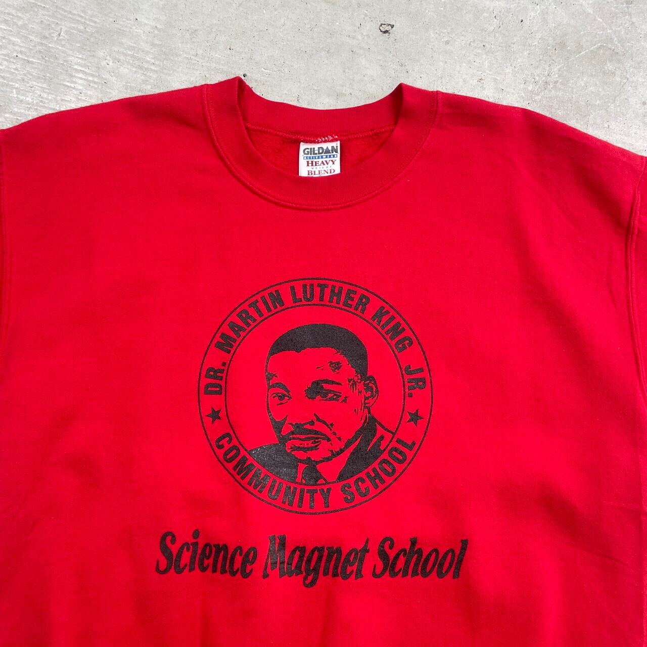 00年代 Martin Luther King Jr. キング牧師 カレッジスウェットシャツ 