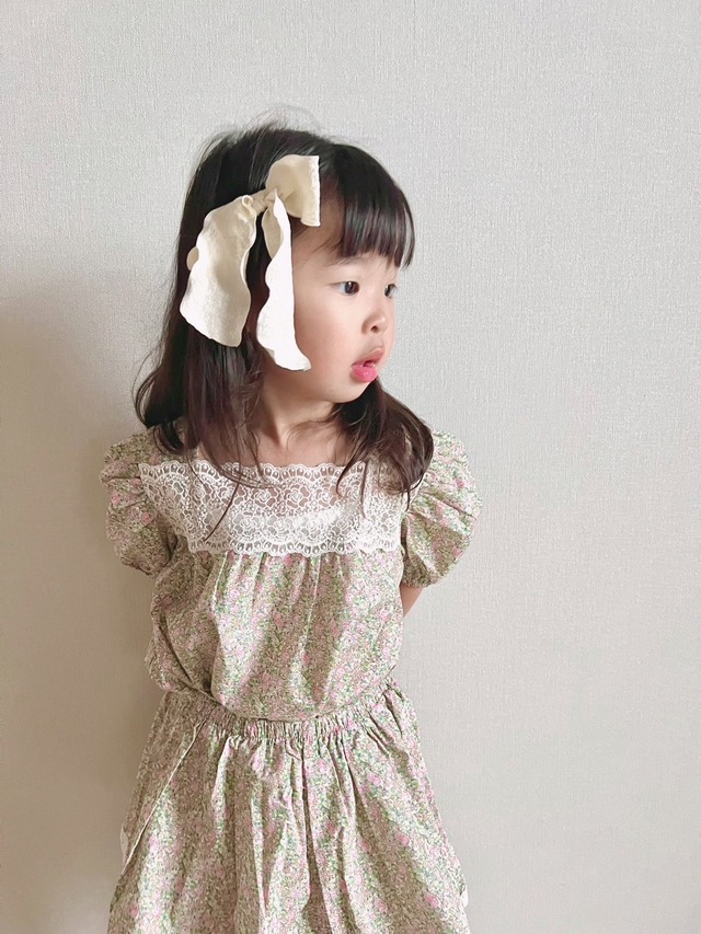 【即納】<flo>  Orsay blouse