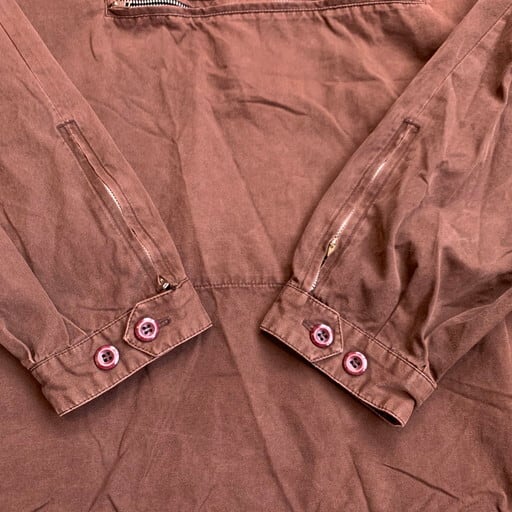 90's J.CREW ジェイクルー 2トーン コットンアノラックパーカー