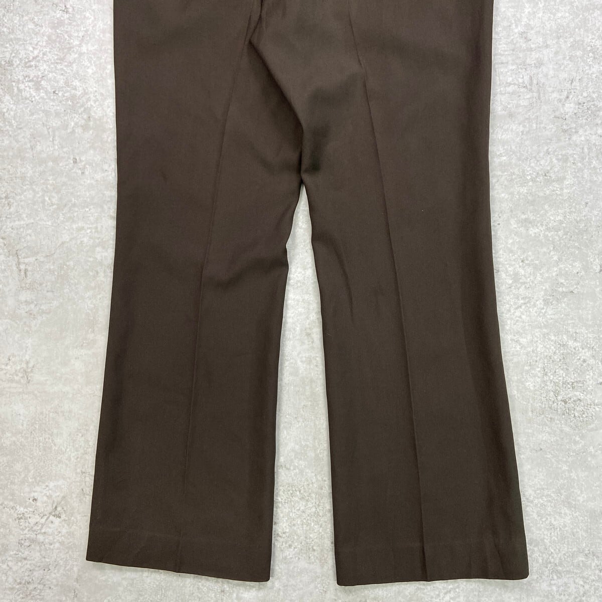70年代 All Seasons ワイド スラックスパンツ メンズW37相当 古着 70s