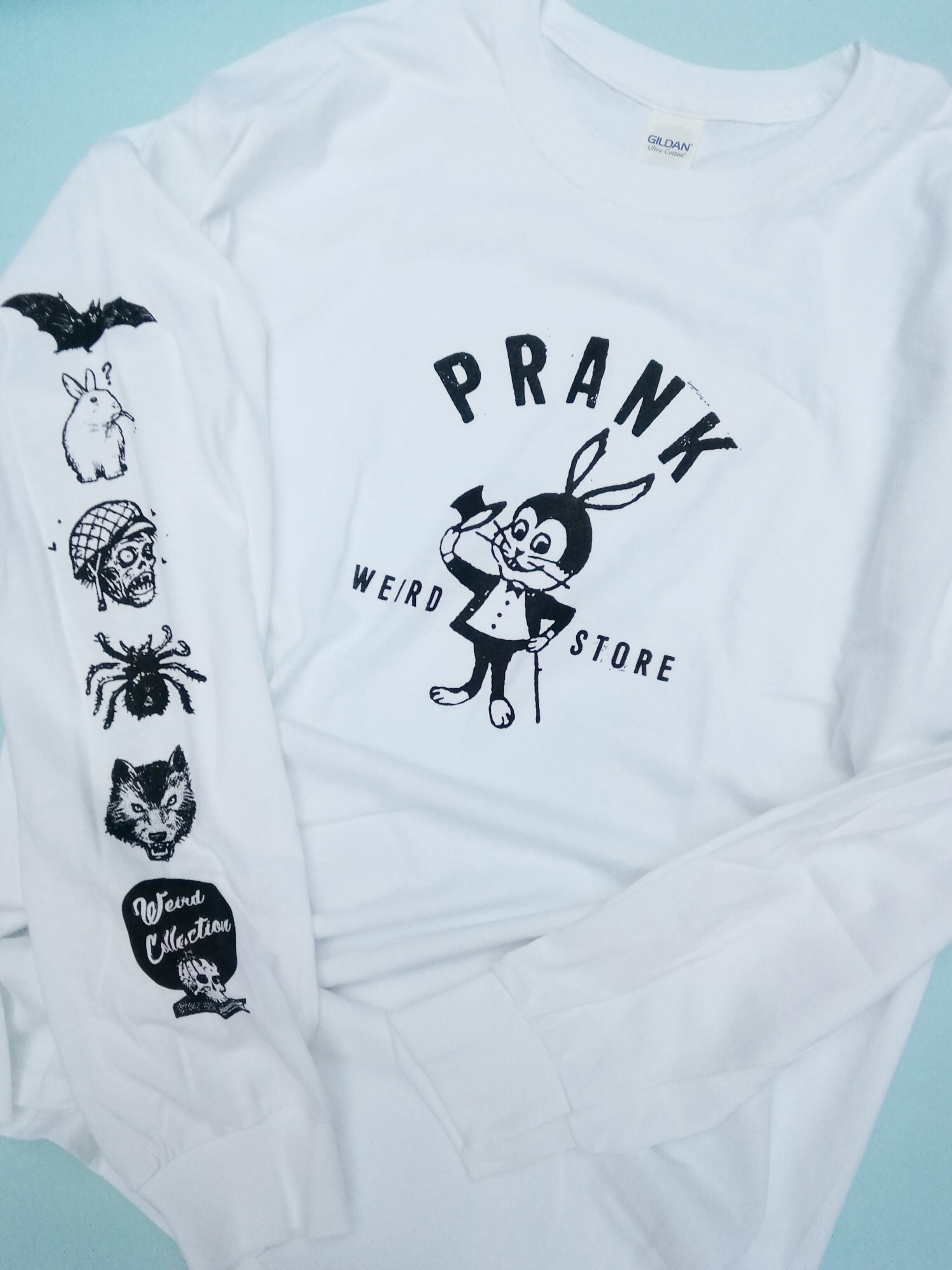 PRANK Weird Collection Long Sleeve Tee WHT