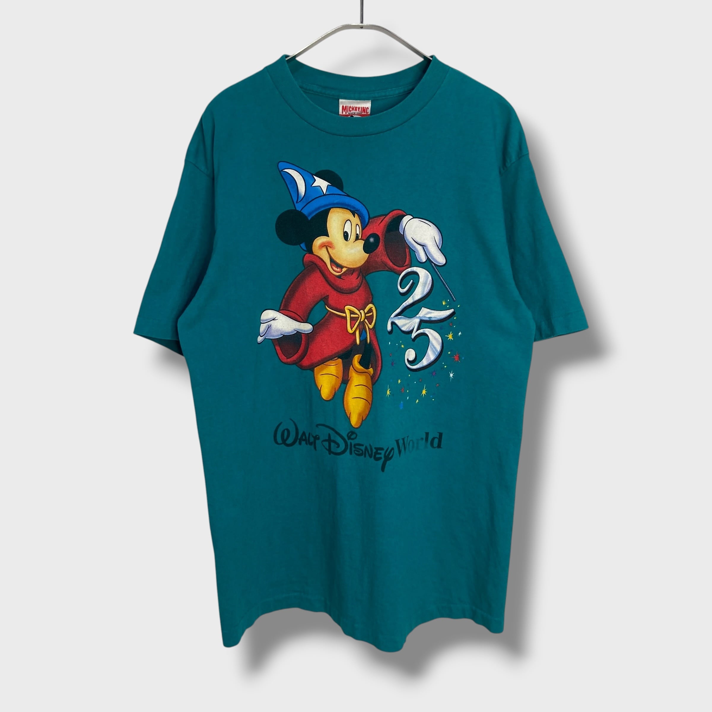 90s ミッキーマウス ファンタジア キャラTシャツ USA製ディズニー