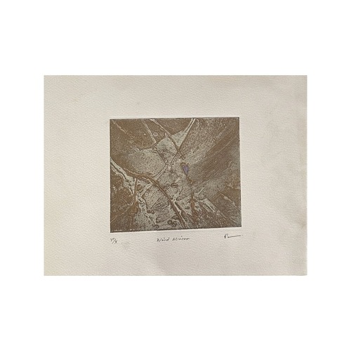落合皎児【版画】Wind Mirror #V/X — 1990s 25(H) × 33(W)cm