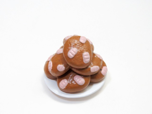 【408】 満艦飾マコ 小物パーツ なんだか分からないコロッケ　ねんどろいど