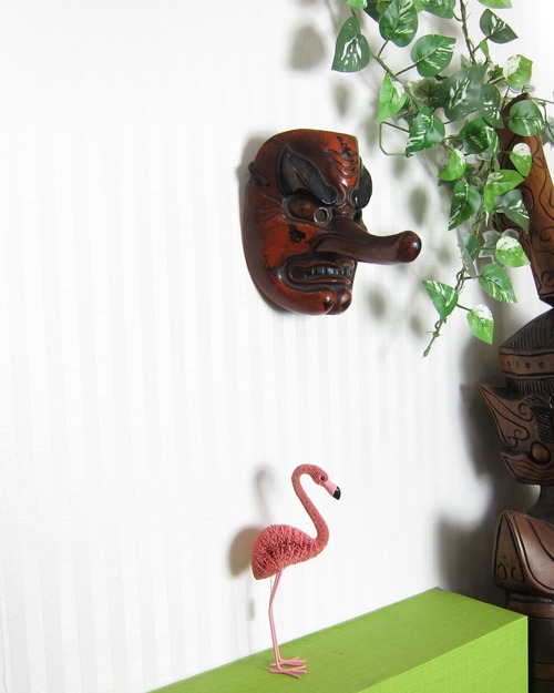 Noh Mask_29 TENGU Mask
