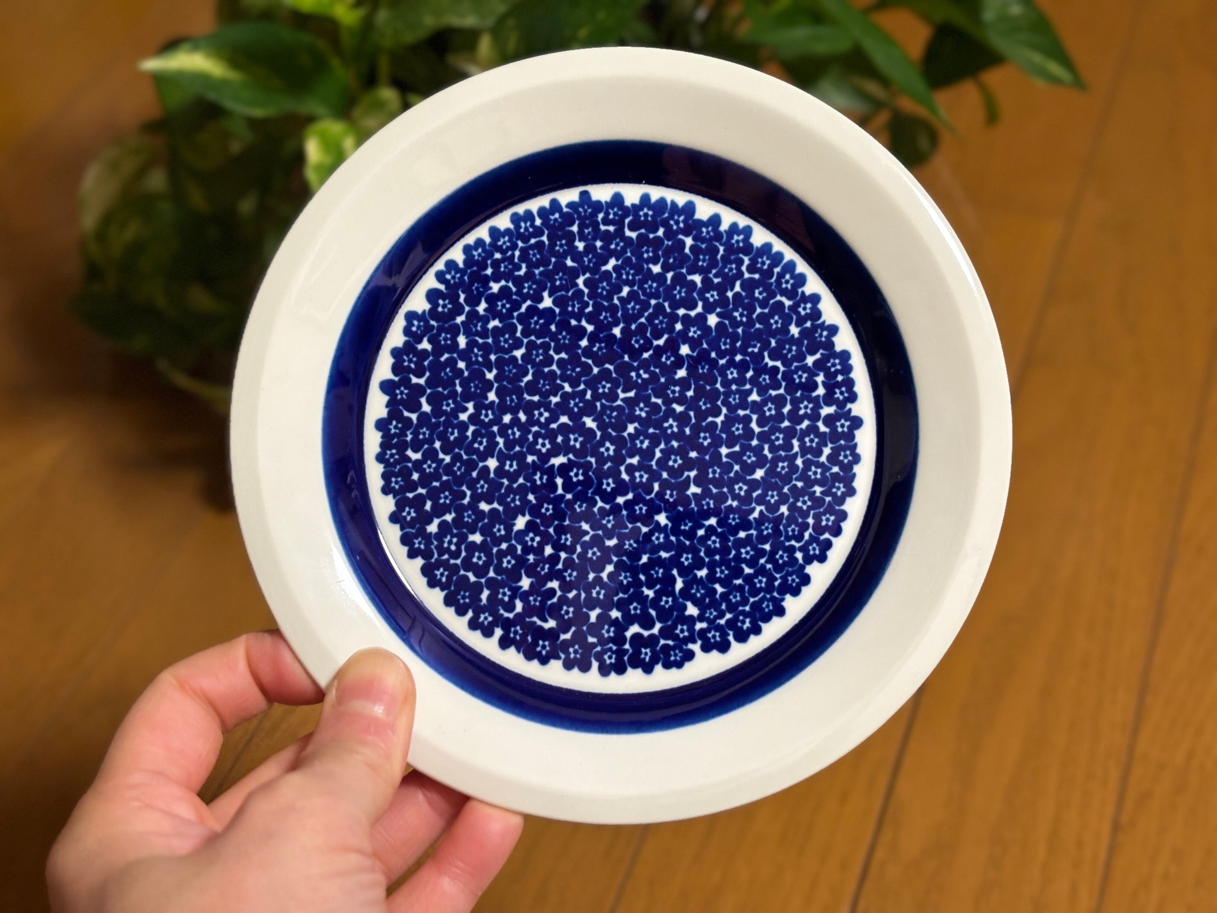 arabia AURINKO 26cm plate | アウリンコ プレート 大皿 ブルー ｜0529