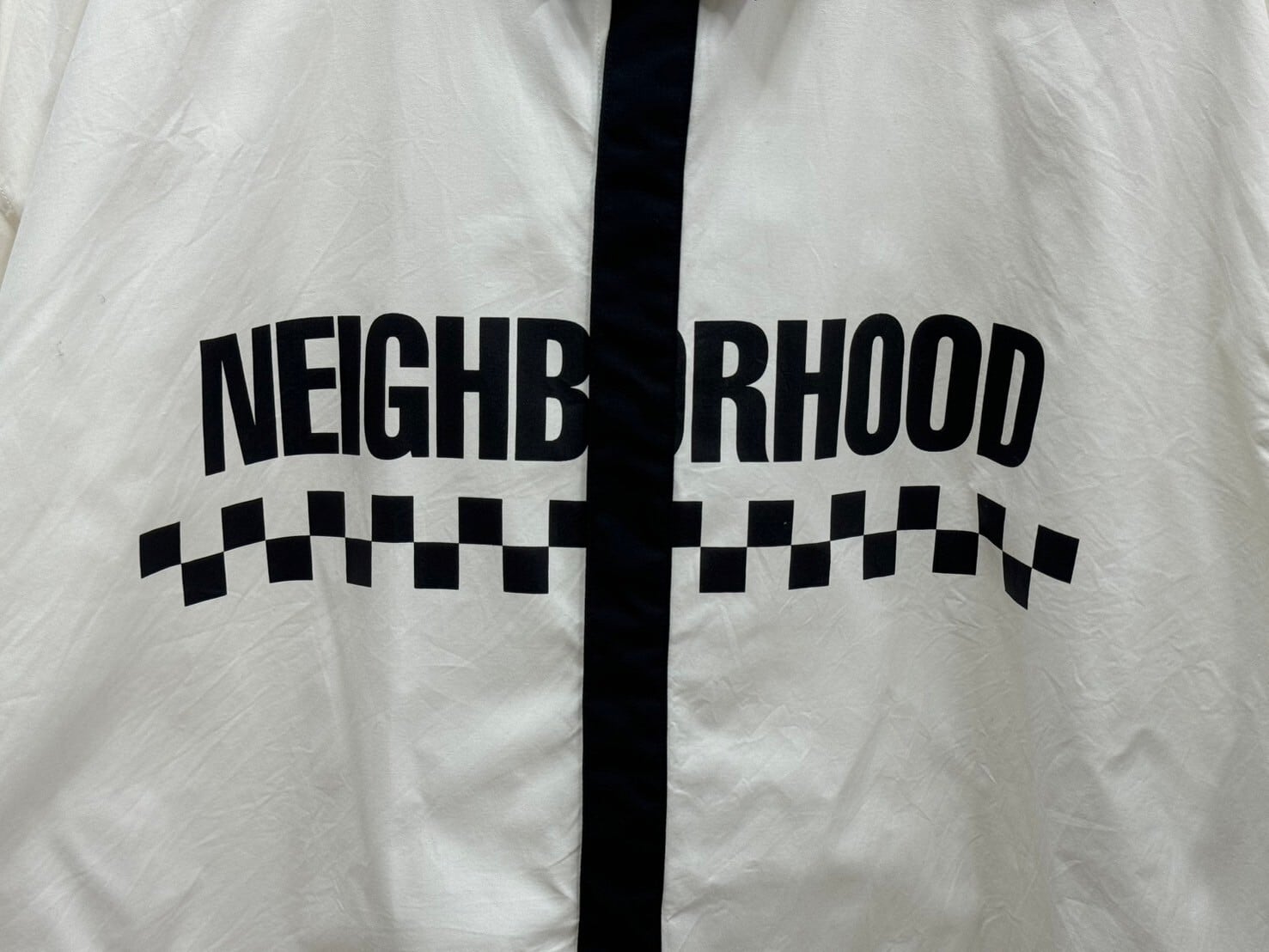 NEIGHBORHOOD TIE SHIRT LS WHITE XL 241AQNH-SHM09 89237 | BRAND 