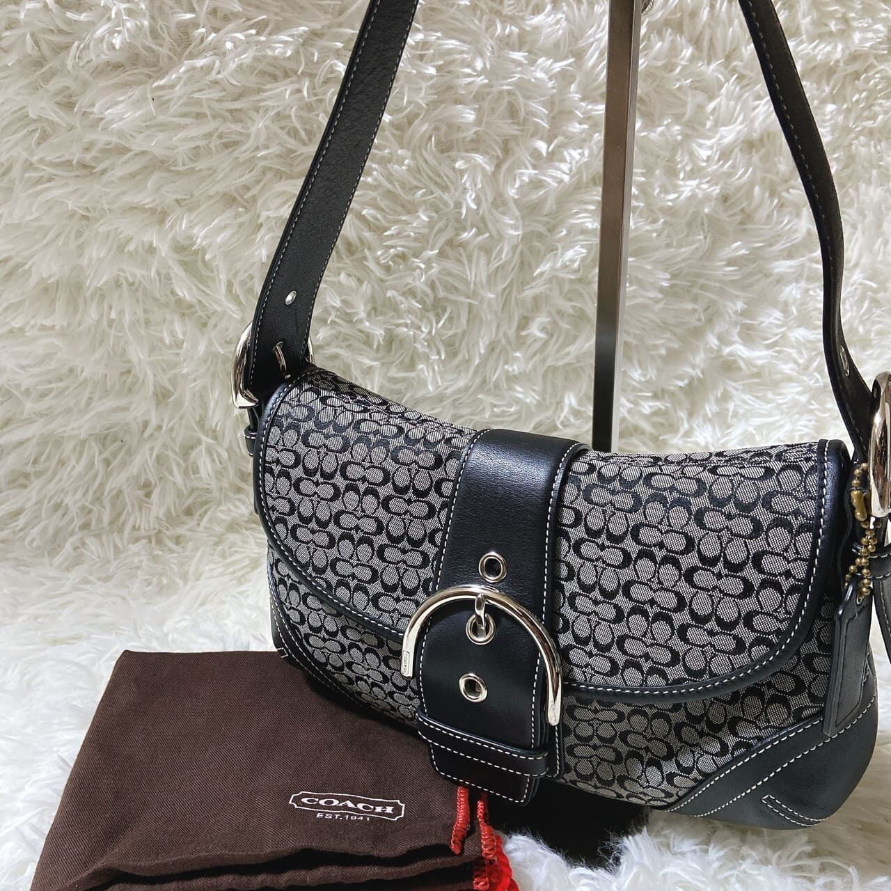 COACH コーチ ソーホー SOHO シグネチャー ショルダーバック ワン