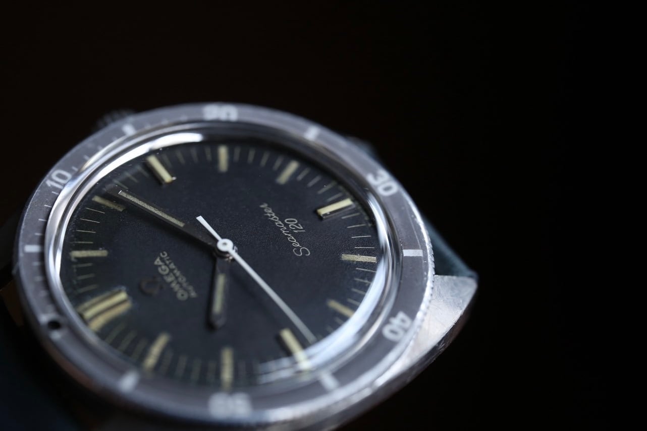 OMEGA】 1968年製 オメガ シーマスター120 フルサイズ ノンデイト 自動