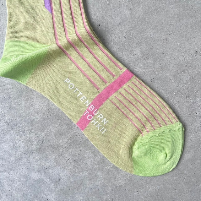 POTTENBURN TOHKII / stripe socks