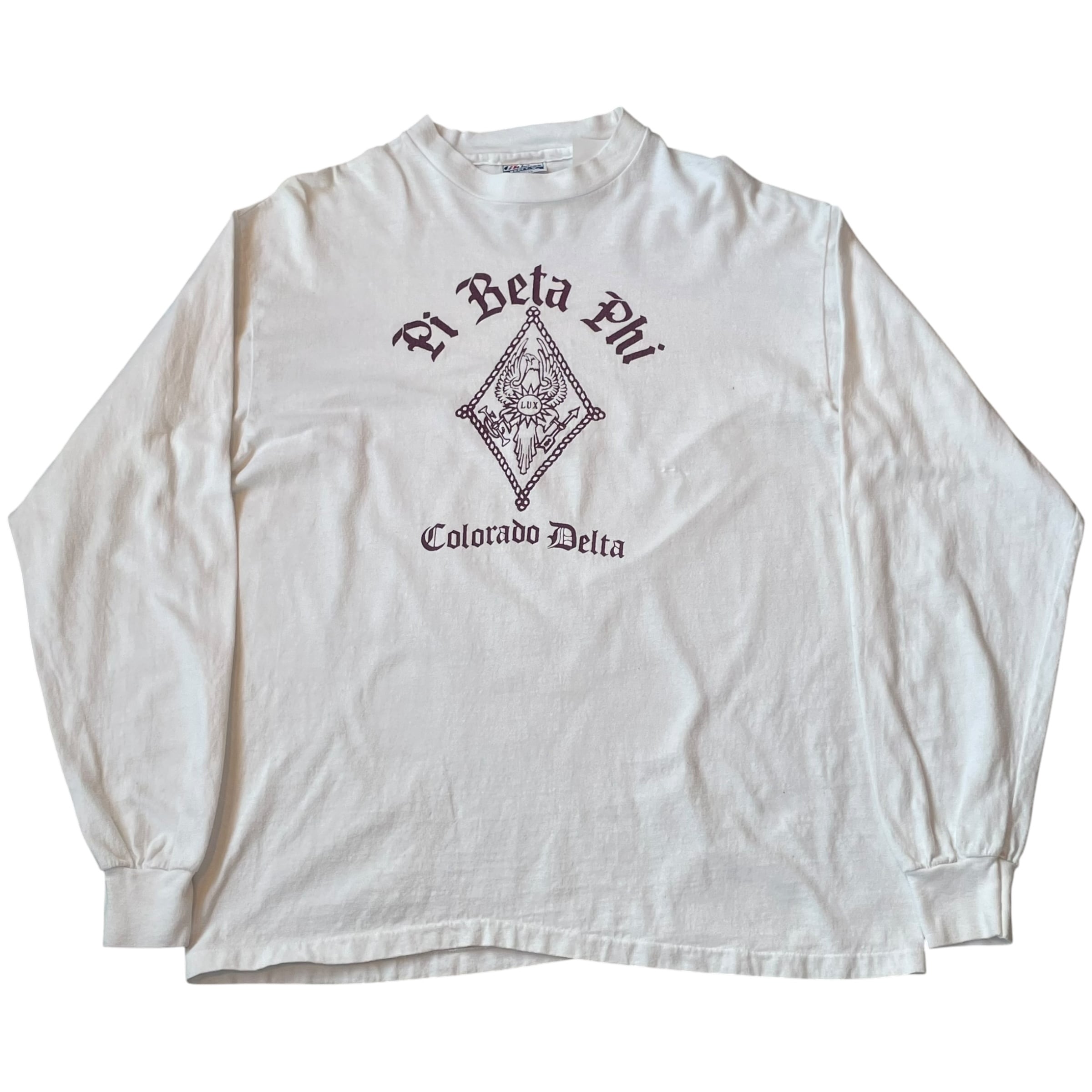 80s Fraternity "Pi Beta Phi" L/S T-shirt