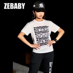 ZEBABY PHRASE WHITE T-SHIRT (税込み）