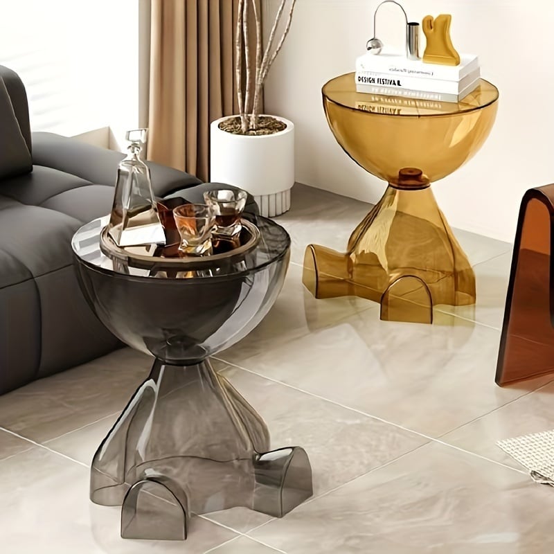 時計型サイドテーブルレアおしゃれ