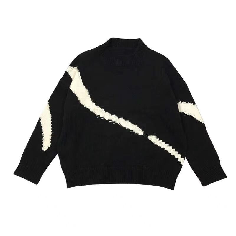 ラウンドネックニット