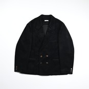 INTERIM / 9W LINEN COTTON CORDUROY PIPING DOUBLE JACKET