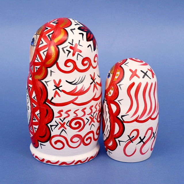 アルハンゲリスク　マトリョーシカ　5個型