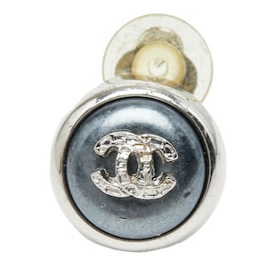 シャネル ココマーク 片耳 イヤリング シルバー メタル レディース CHANEL 【中古】