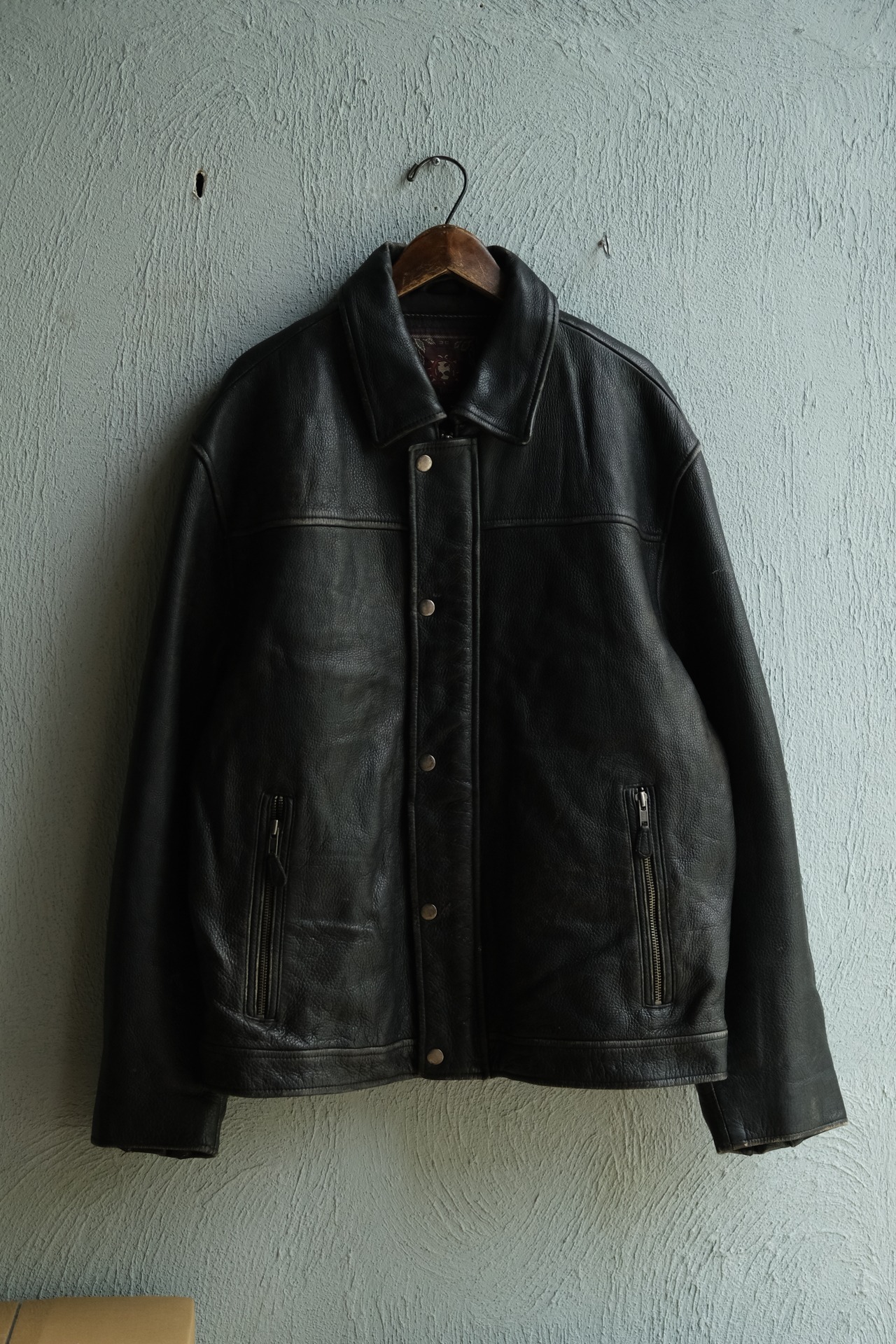 Utah／"The Territory Ahead" leather jacket