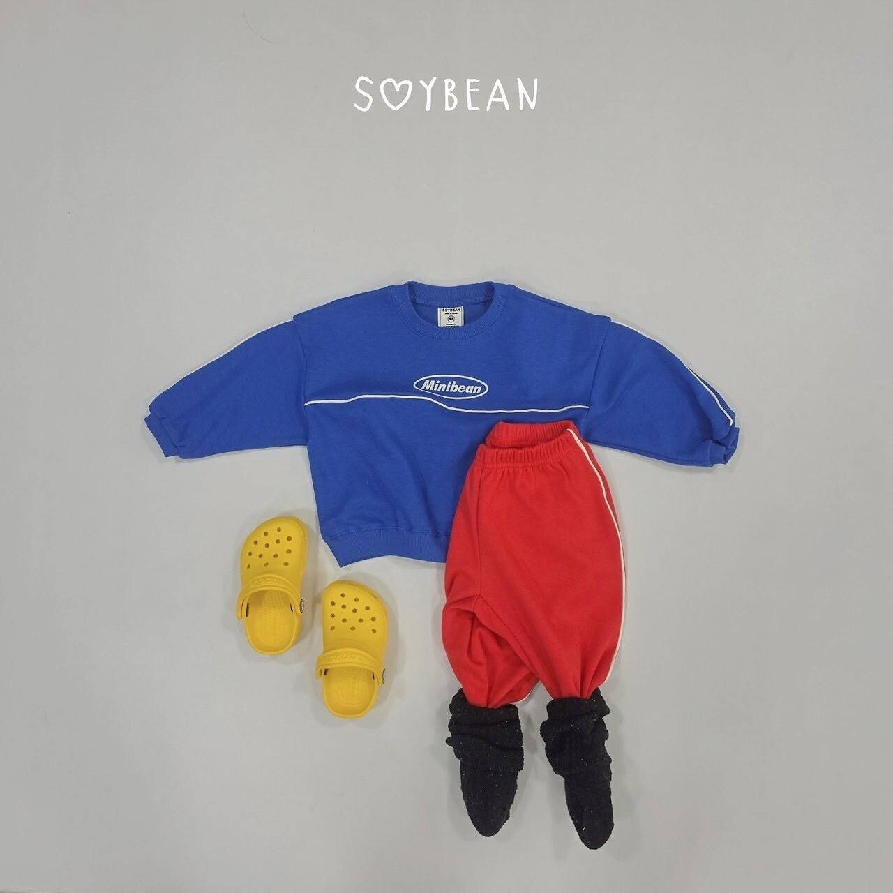 韓国子供服 / 26Autumn / soybean / mini bean セットアップ / キッズ服 / ジュニア服 / 秋服 *XS~JM*