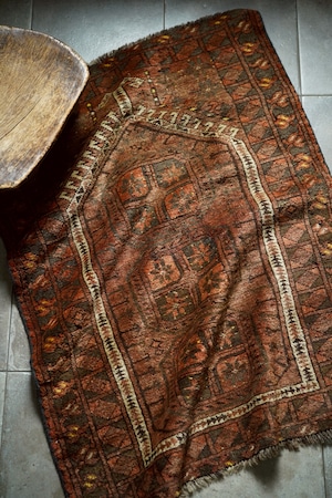 2268 - Semi Antique Turkmen rug