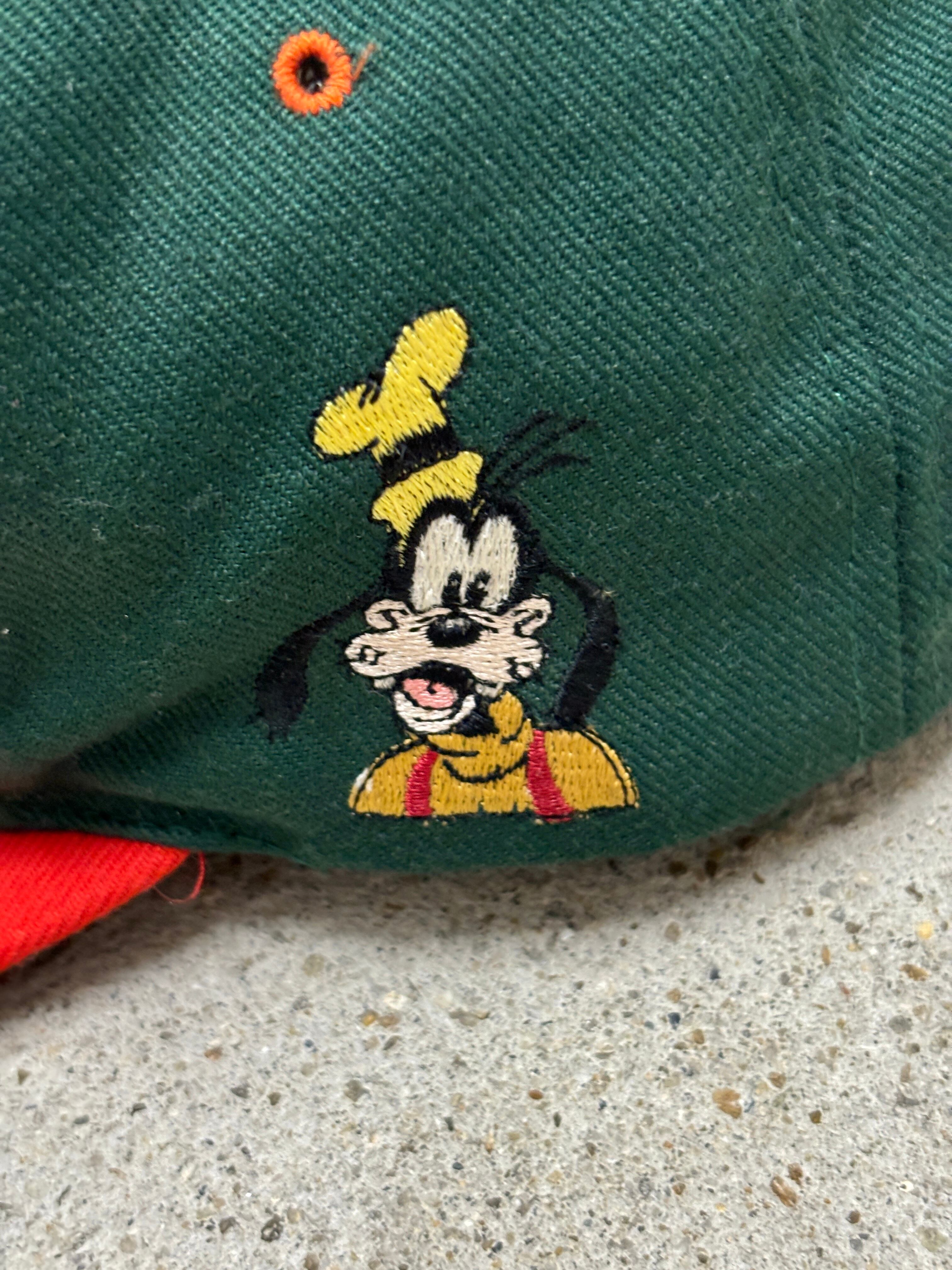 90～00s Disney/GOOFY Cap/Free/グ－フィ－/スナップバックキャップ