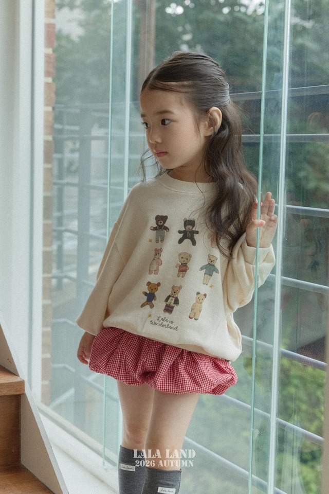 《予約》送料無料【lalaland】Lala Bear Sweatshirt