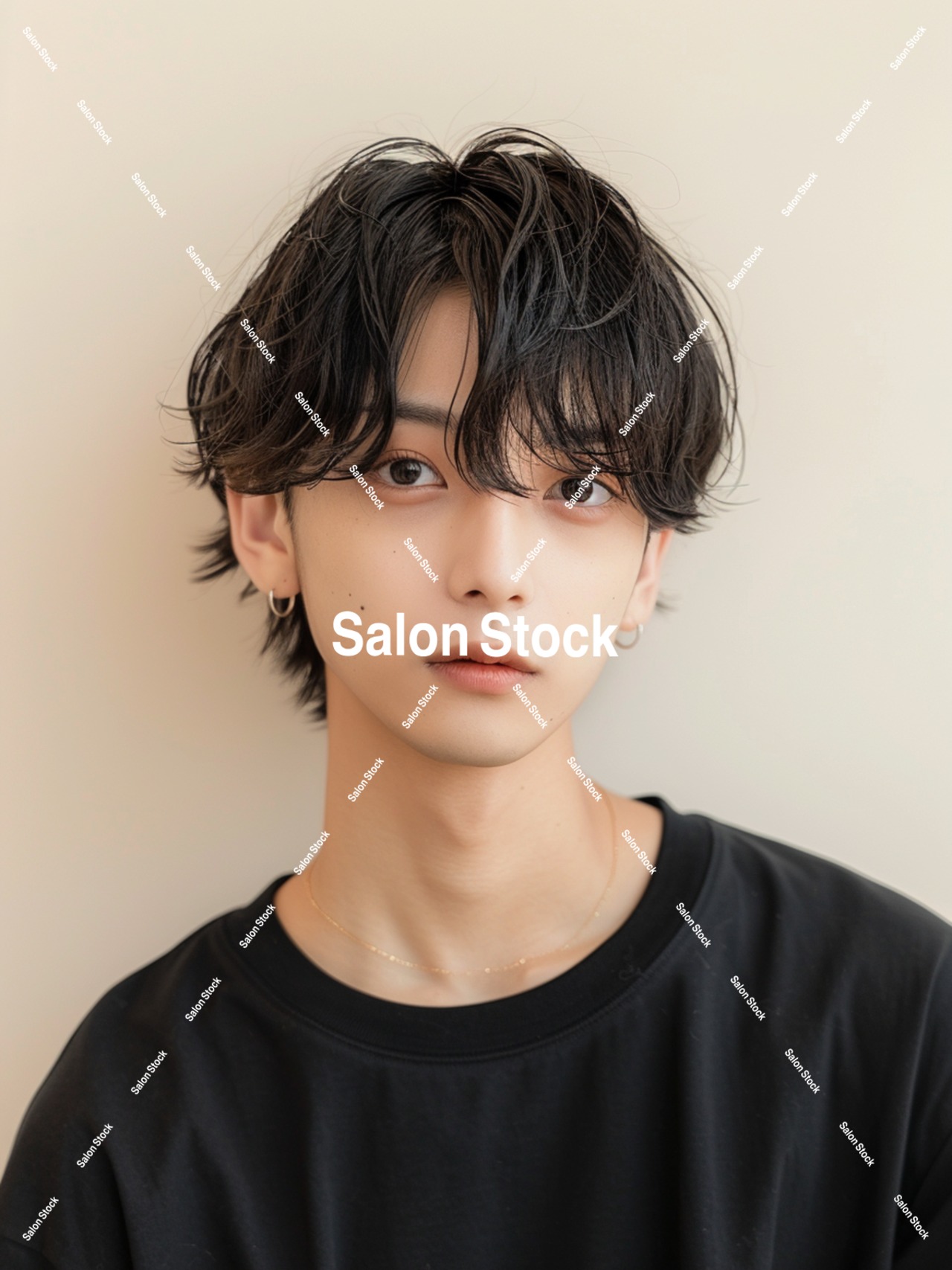 【メンズ】毛流れナチュラルパーマ