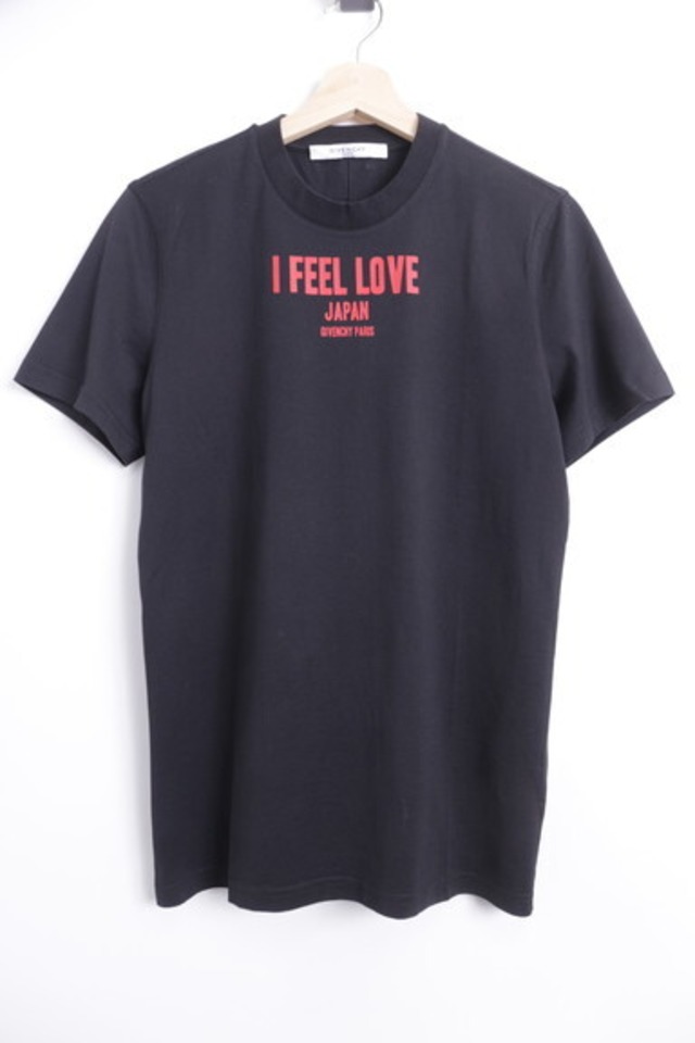 GIVENCHY FEEL LOVE JAPAN TEE BLACK XS 30JH8166