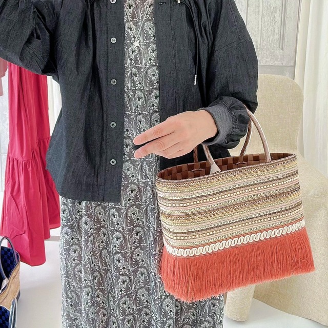 リバティプリントワンピース