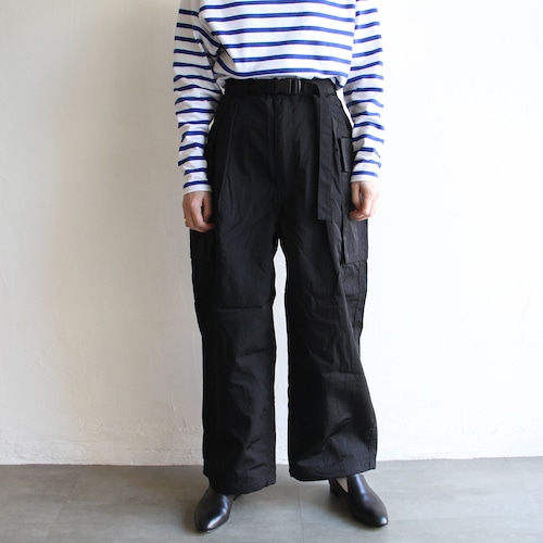 PHEENY【 womens 】nylon taffeta military pants