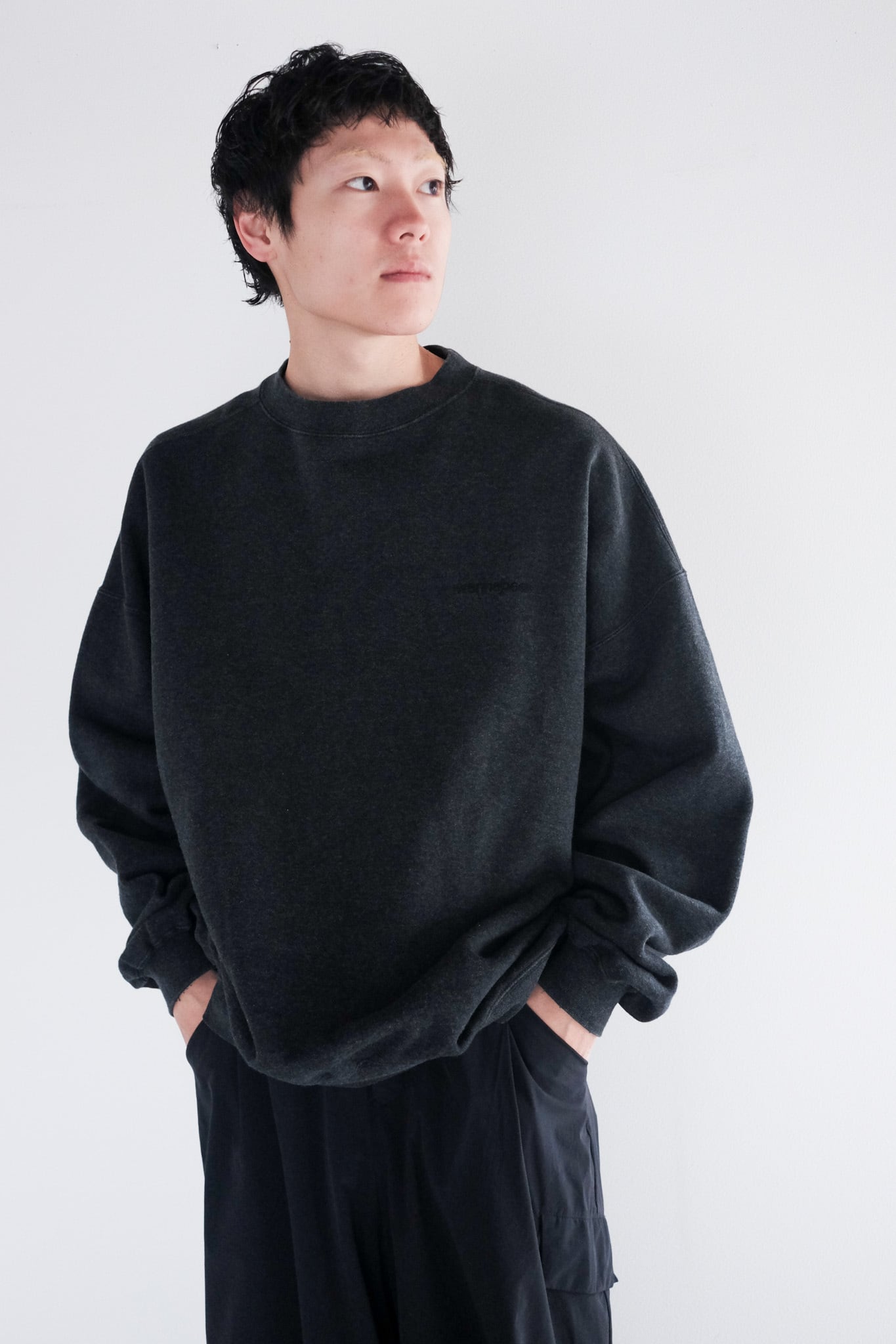 【1990s】"Made in Portugal" Europe Cotton Sweat Shirt / 5-423
